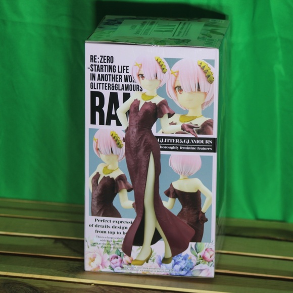 RE Zero Starting Life in Another World Glitter & Glamours Ram Figure - Picture 4 of 6